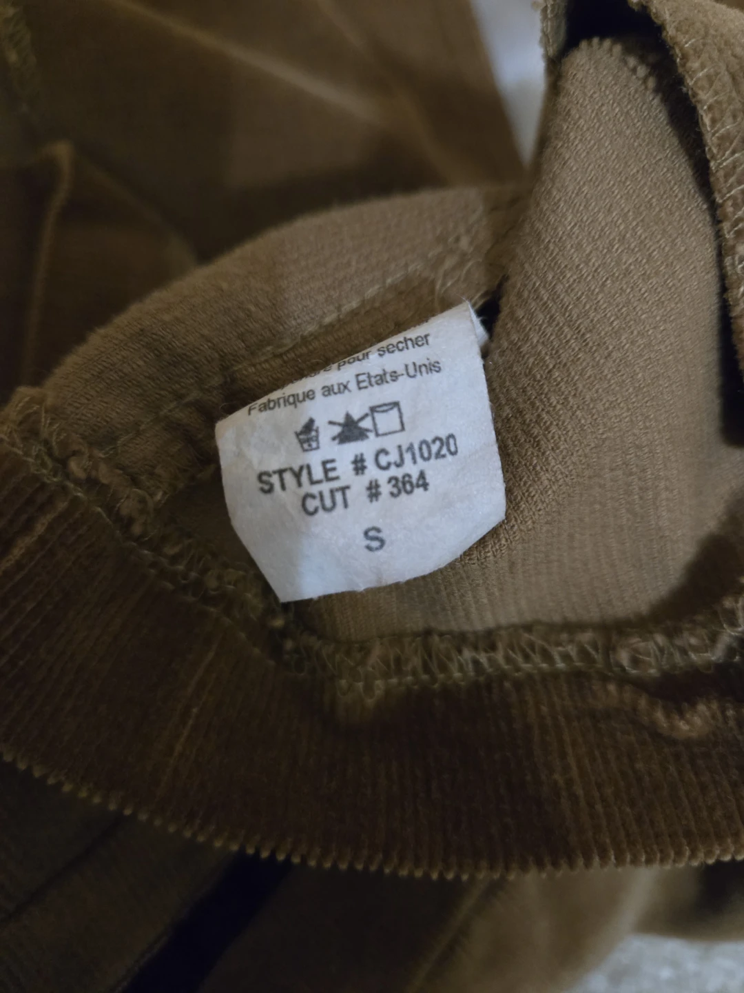 FWR USA Brown Corduroy Blazer Size Small - photo 3