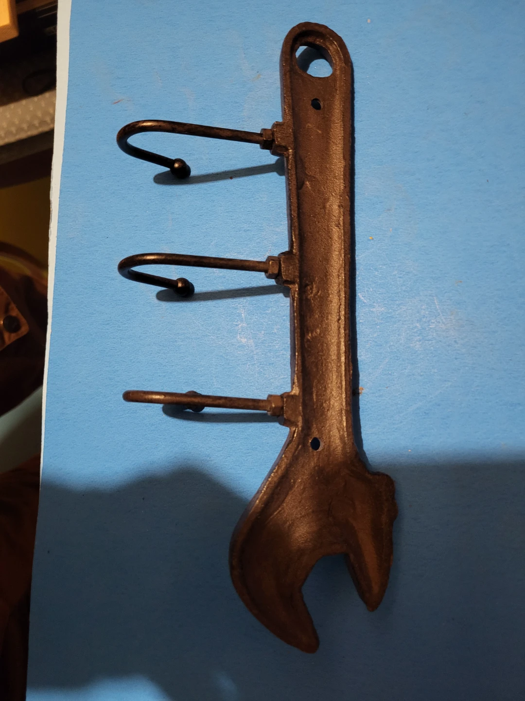 Rustic Wrench Organizational Hooks for Coats and Hats - photo 2