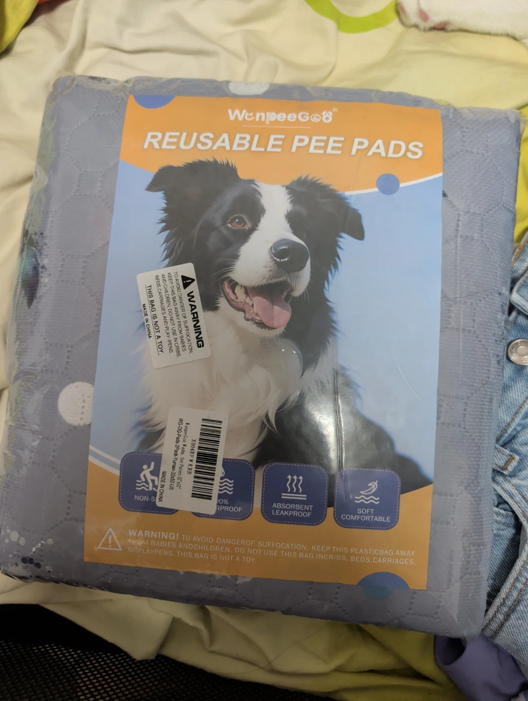 WenpeeGo Reusable Pee Pads, pets accessories pet pads