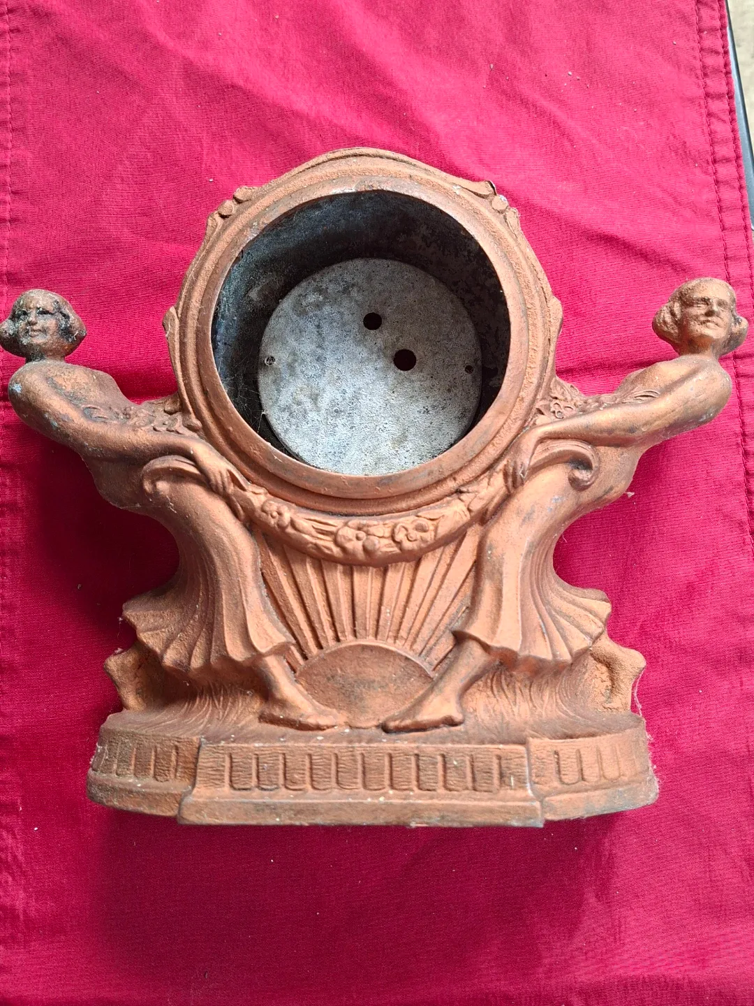 Vintage Mantel Clock Casing