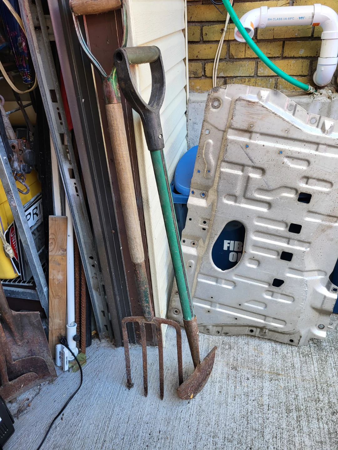 Gardening Tool Set - Pitch Fork and Spade