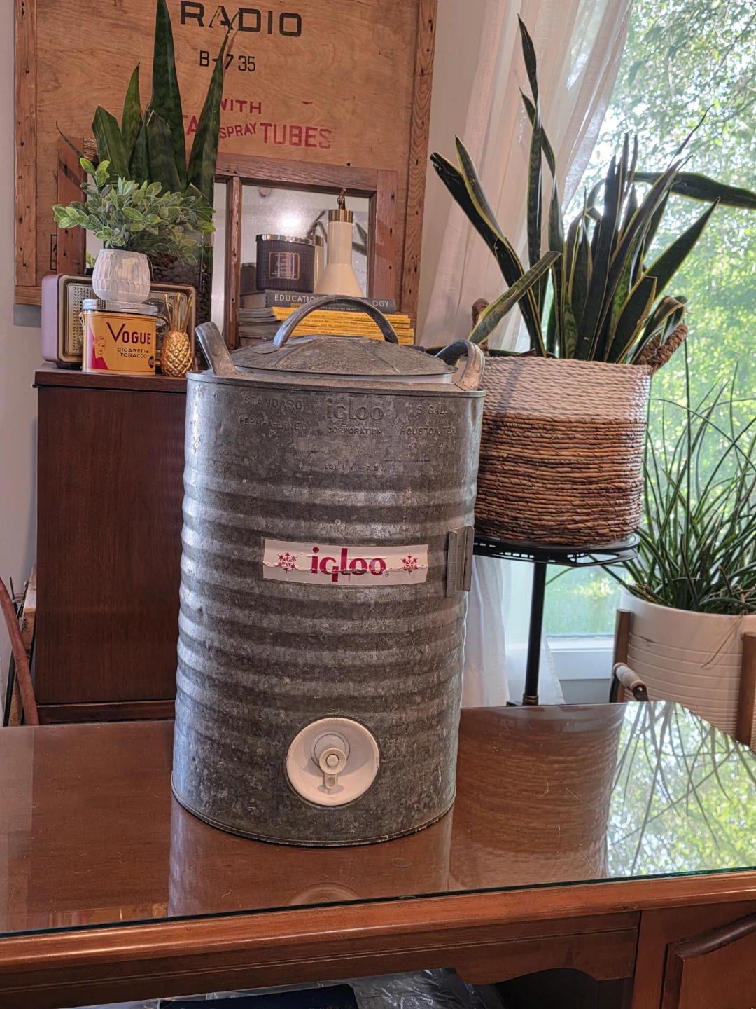 Igloo 5 Gallon Water Cooler Jug Vintage