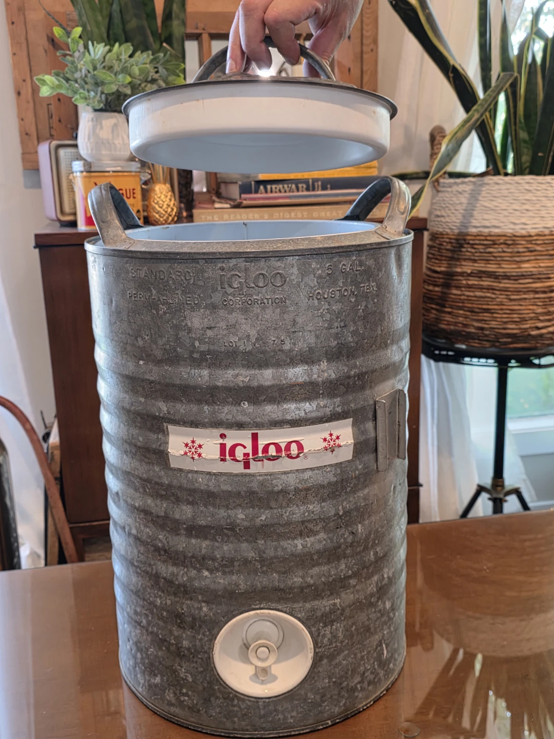 Igloo 5 Gallon Water Cooler Jug Vintage - photo 2