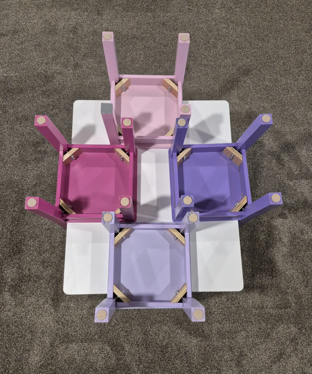 Humble Crew Kids Wood Table & 4 Chair Set - photo 5