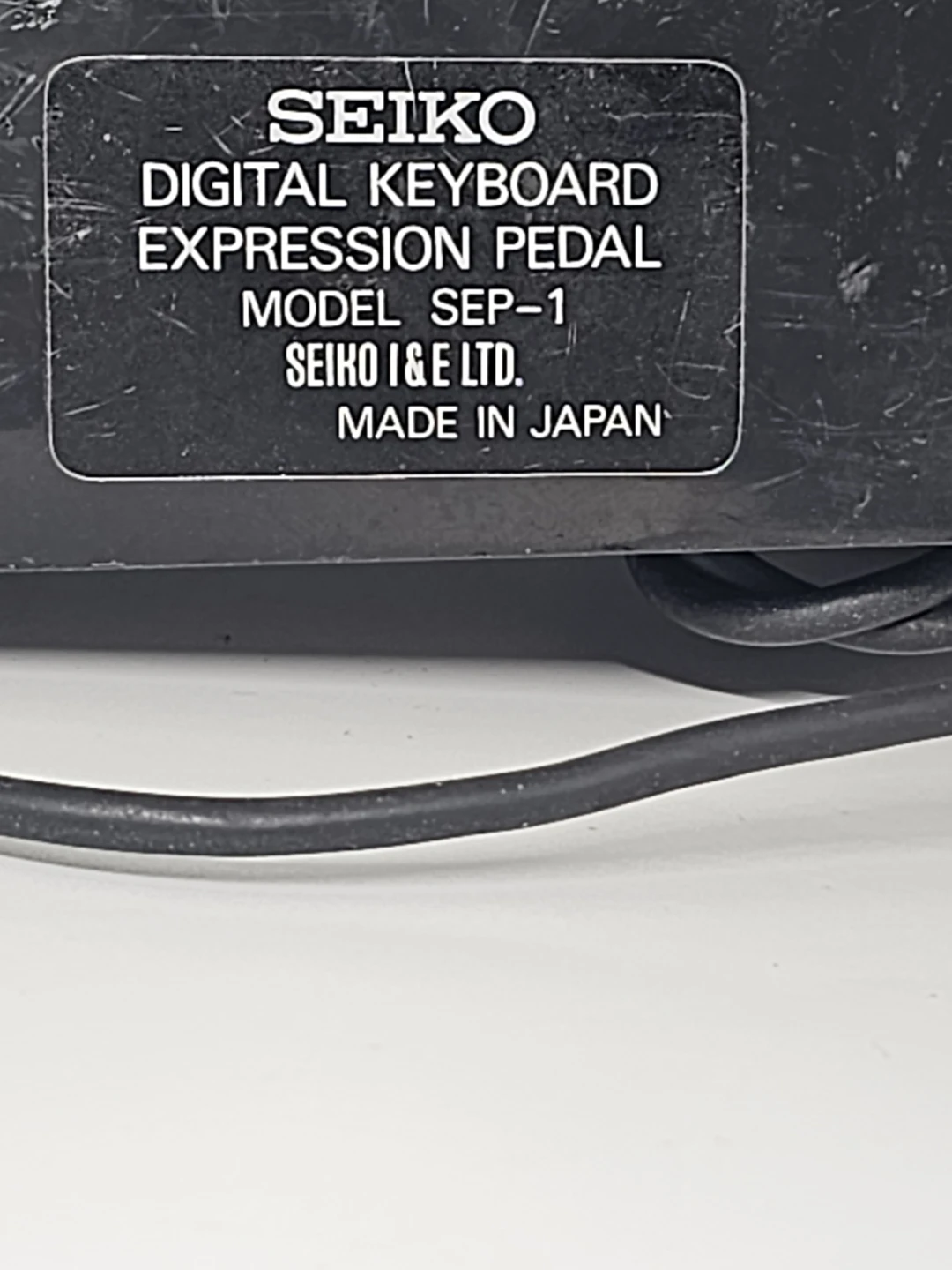 Seiko SEP-1 Digital Keyboard Expression Pedal - photo 3