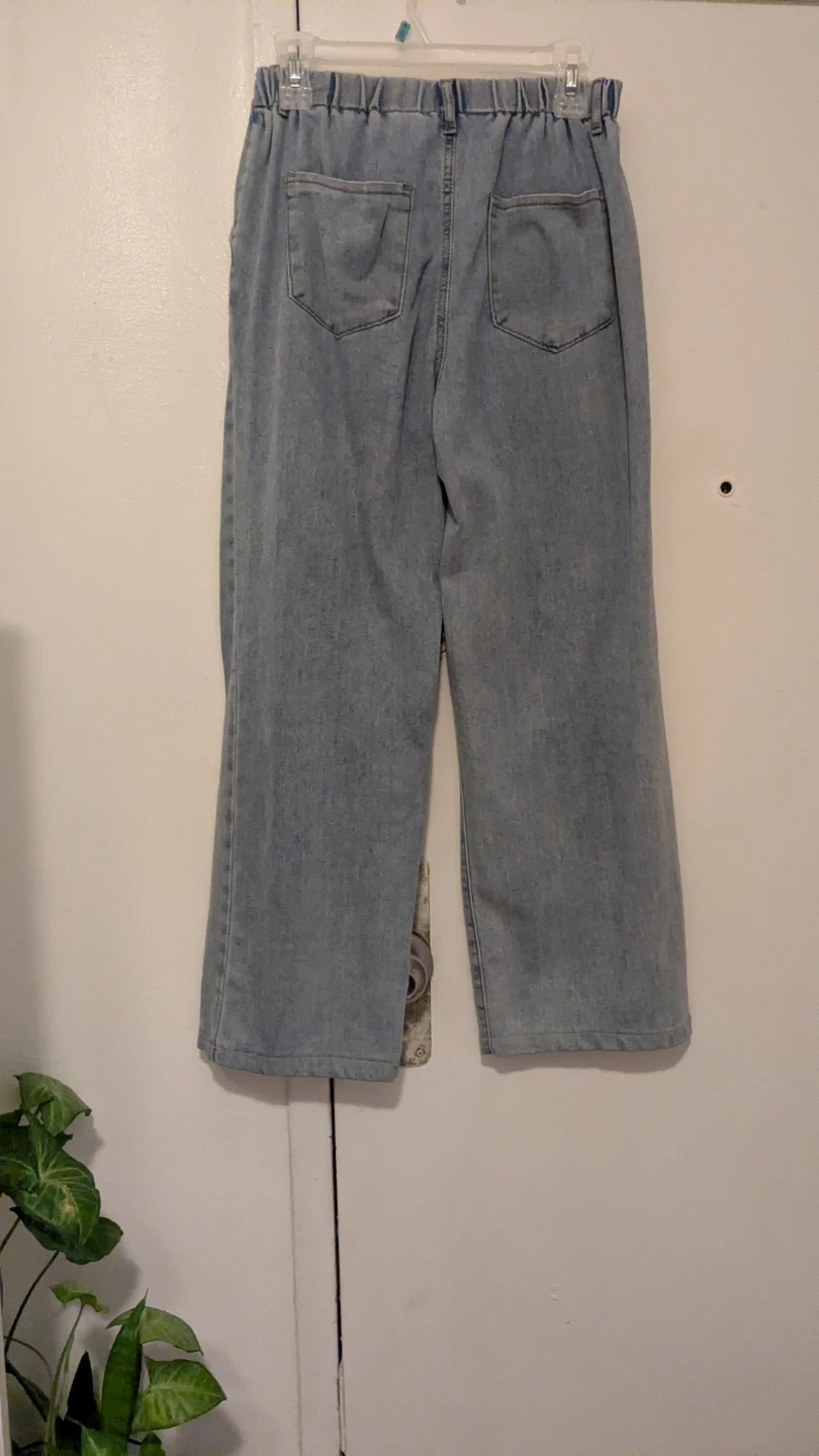 Indigo Rein Light Wash Wide Leg Jeans - photo 2