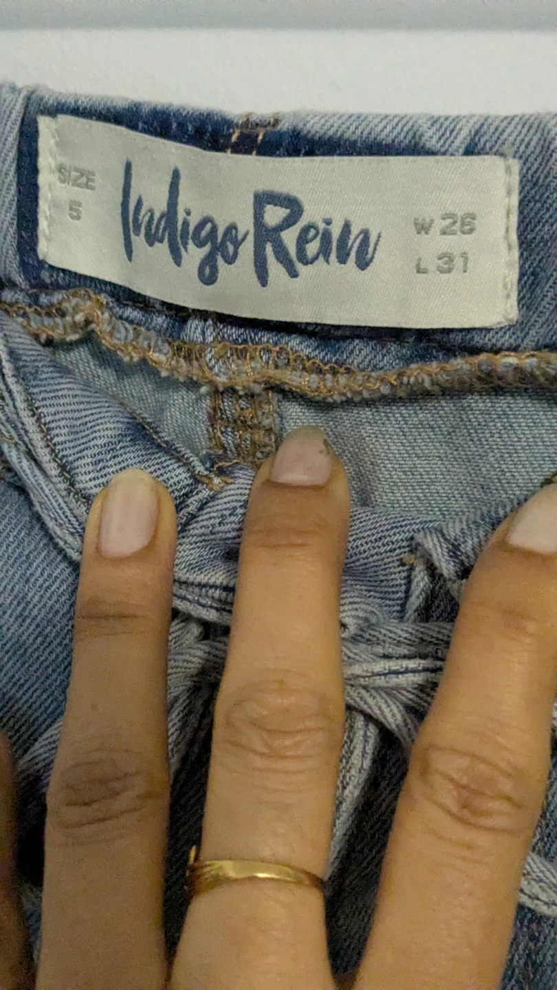 Indigo Rein Light Wash Wide Leg Jeans - photo 3
