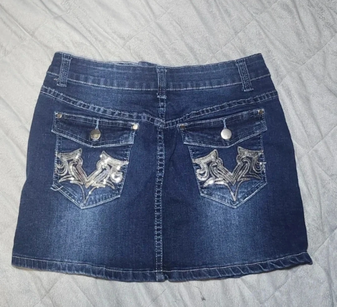 Denim Y2k skirt - photo 2
