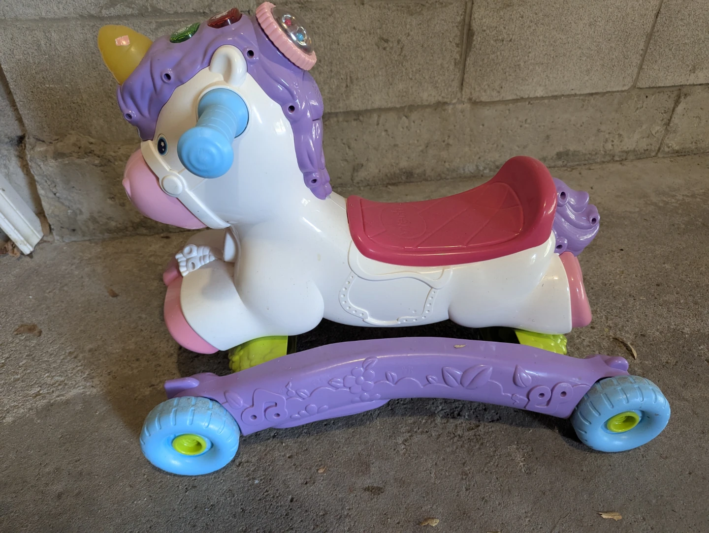 Kids Ride-On Unicorn Toy