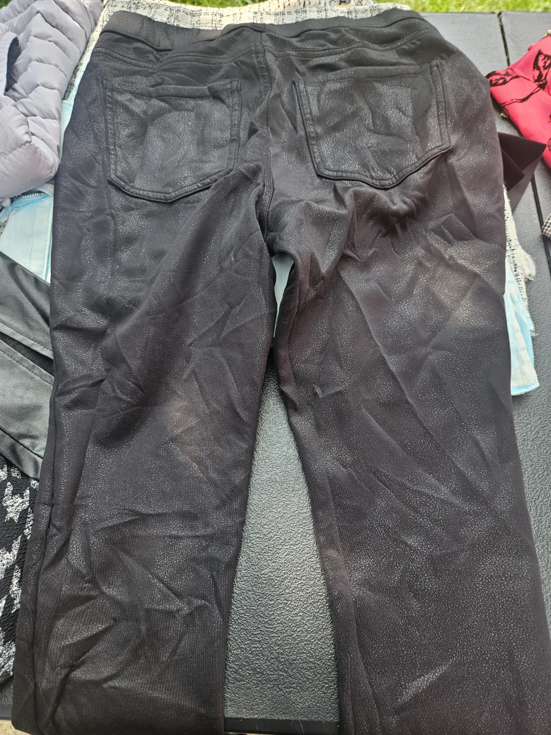No Boundaries black shimmer leggings size medium - photo 4