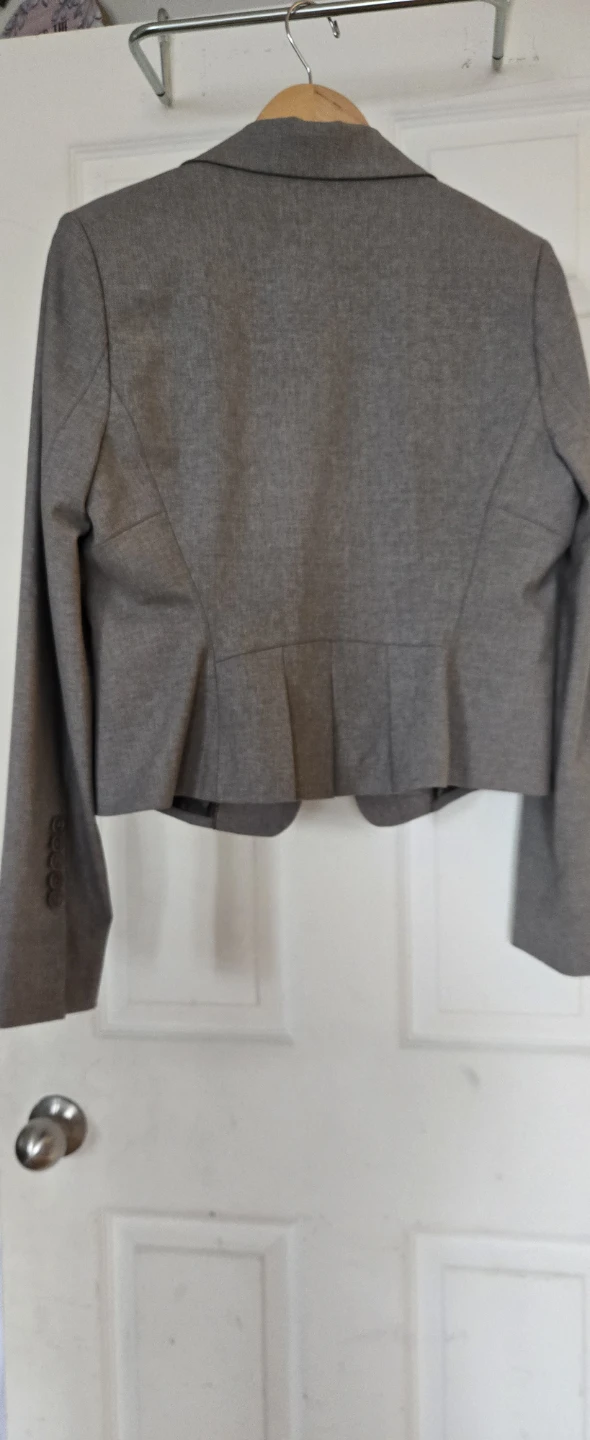 BCBGMAXAZRIA Grey Blazer Jacket Size M - photo 2