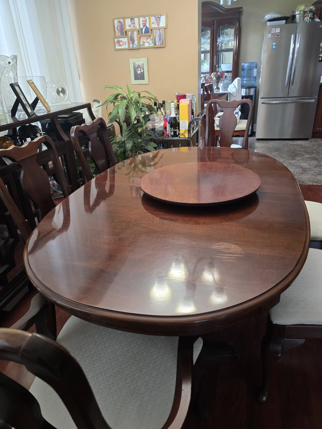 Oval Dining Table with 6 Chairs - photo 3