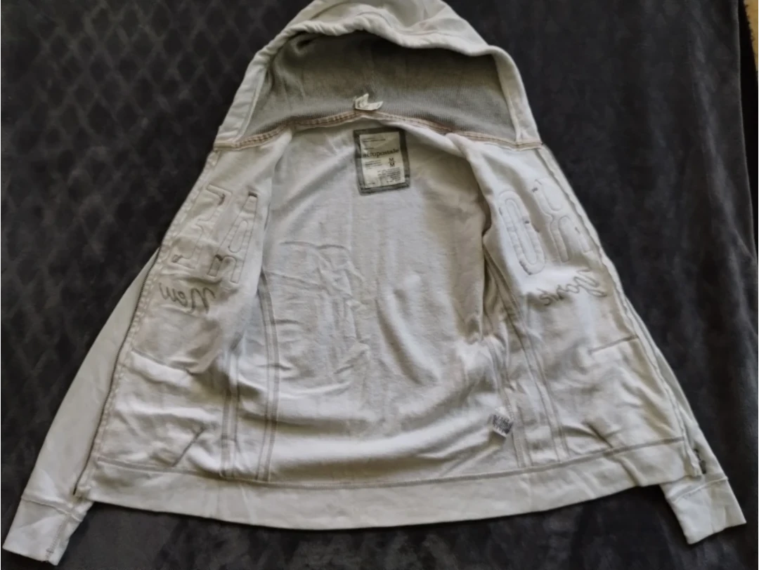Aeropostale White Zip-Up Hoodie - photo 2