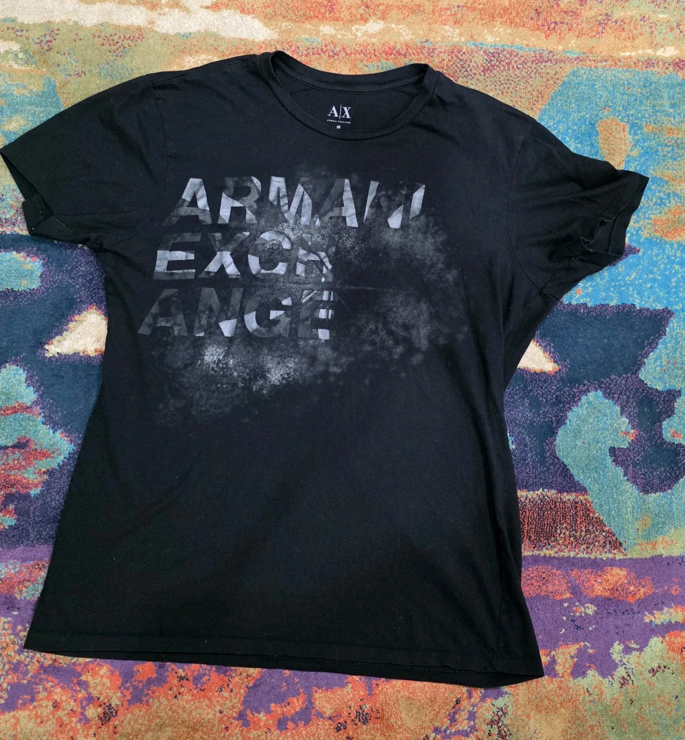 2 Black Emporio Armani  T-Shirt's Size M