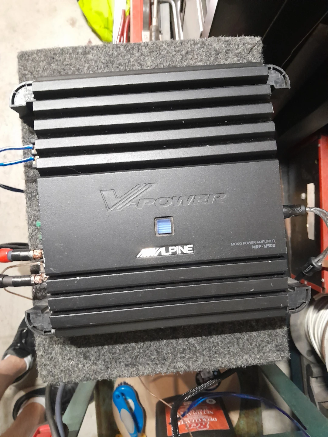 Alpine V-Power MRP-M500 Mono Power Amplifier