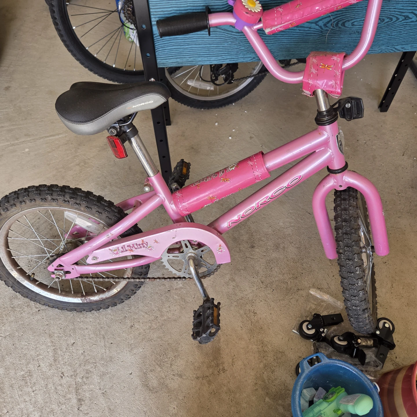 Pink Norco Kids Bicycle