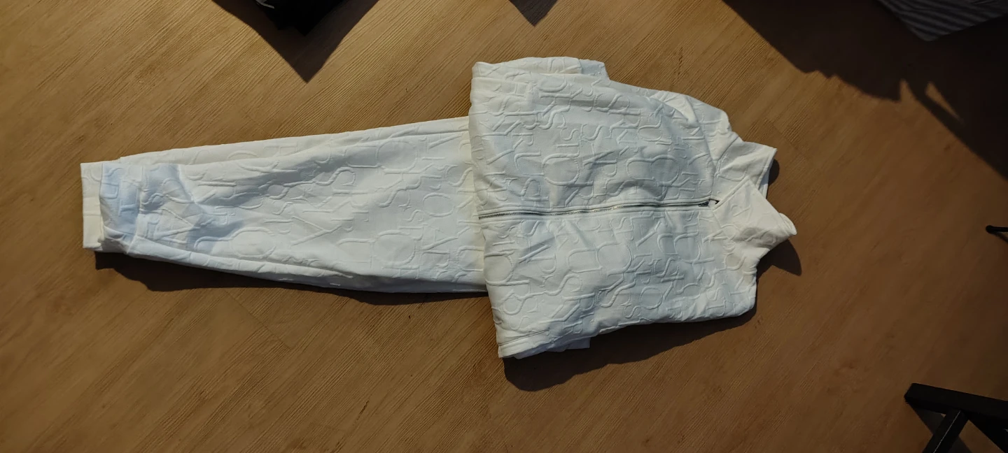 White 4XL Designer Tracksuit