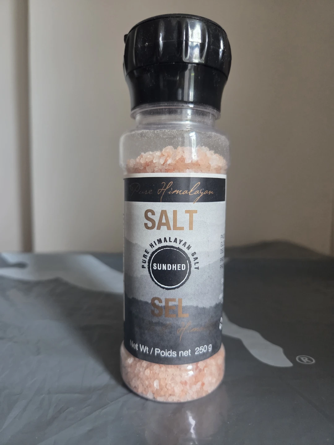 Sundhed Pure Himalayan Salt Grinder 250g