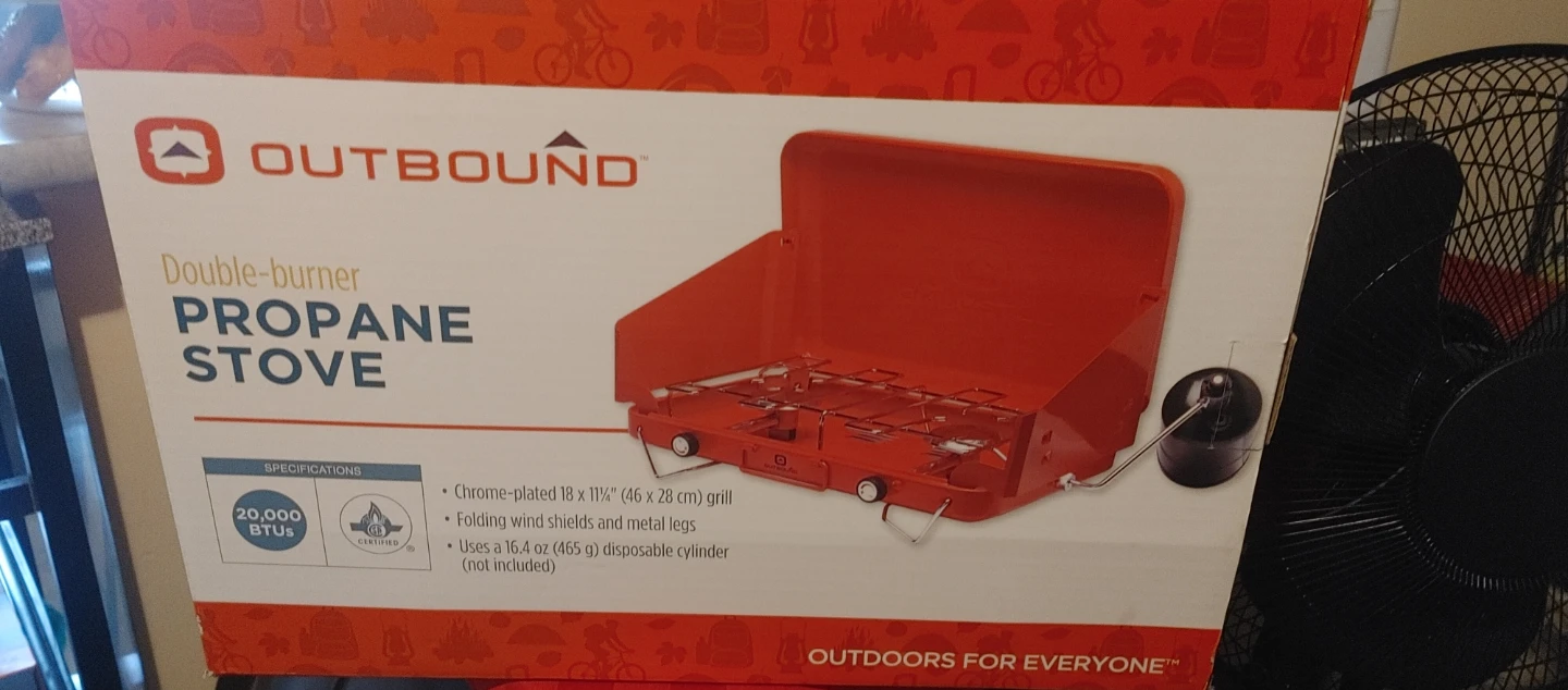 Outbound Double-burner Propane Stove