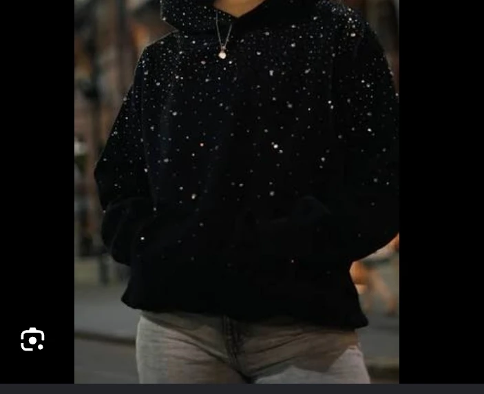 VYBES Rhinestone XXL HOODIE never worn - photo 5