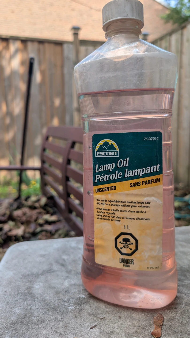 Escort Lamp Oil - Unscented 1L