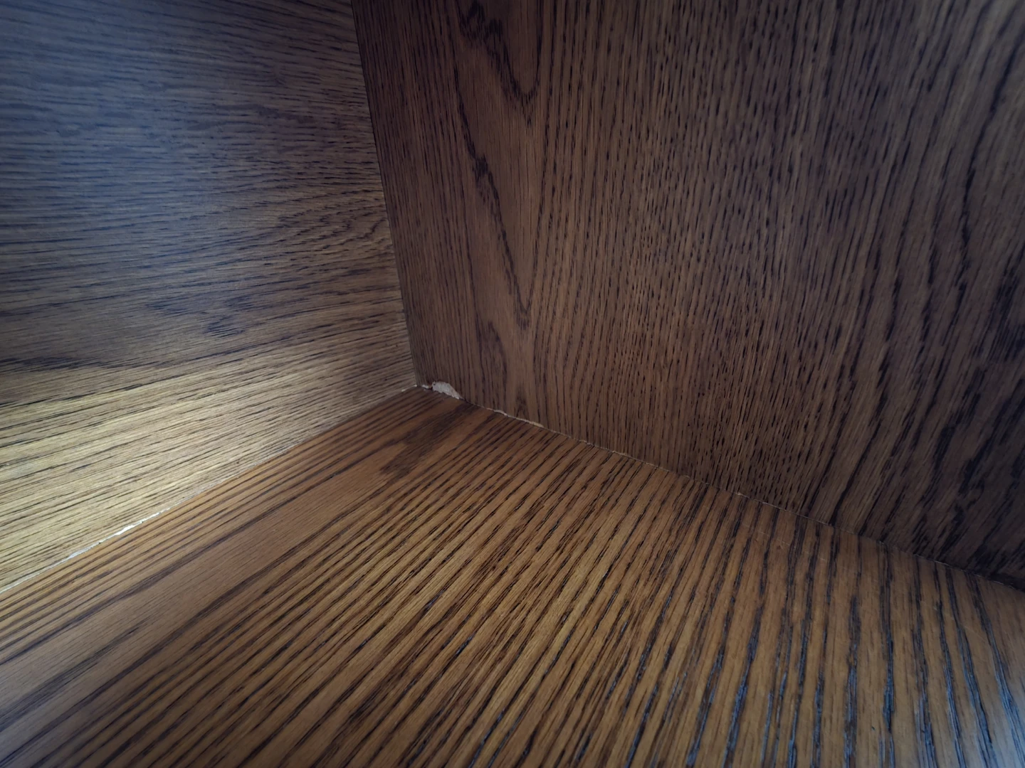 Solid Oak Executive Desk with Hutch - photo 3