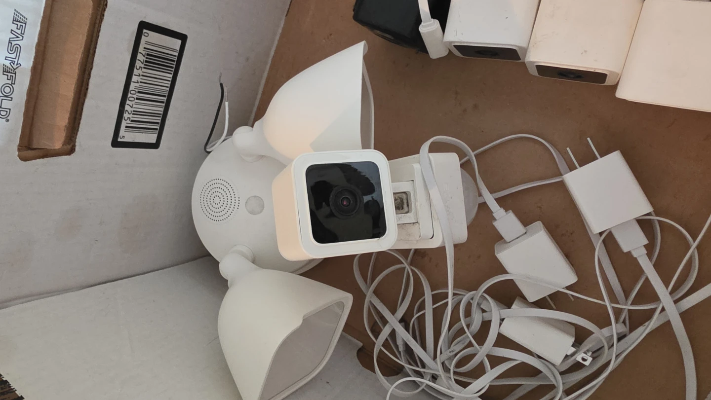 White Security Camera System with Multiple Cameras - photo 2