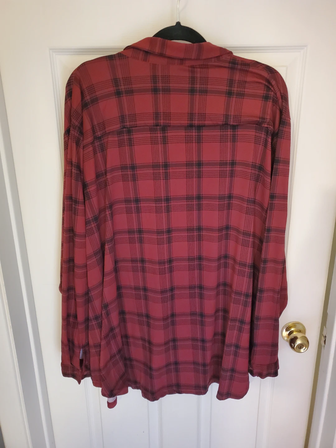 Plus Size Penmans Plus Red Plaid Button-Down Shirt - photo 4