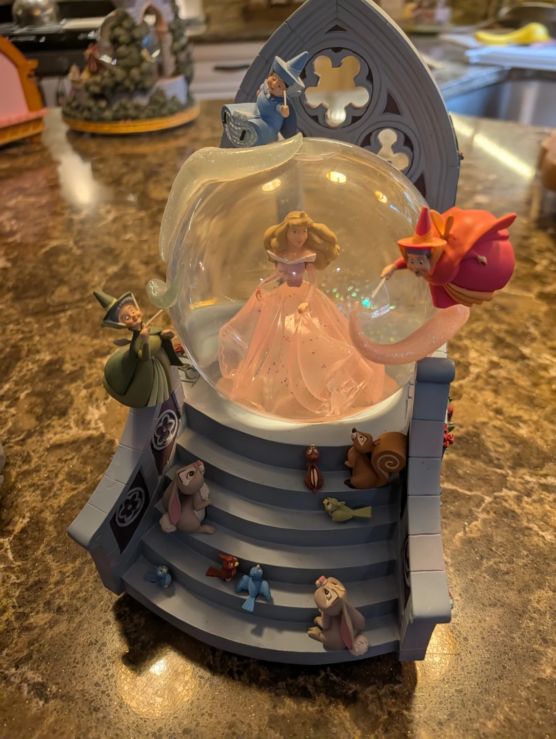 8 Disney Snow Globes. - photo 3