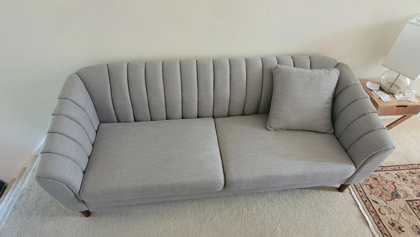 Grey 3-Seater Sofa Brand new with issue