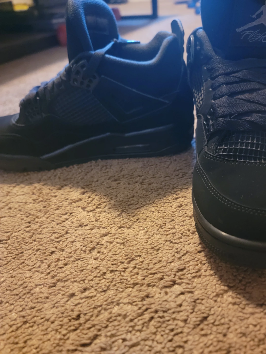 Air Jordan 4 'Black Cat' Sneakers rep - photo 2