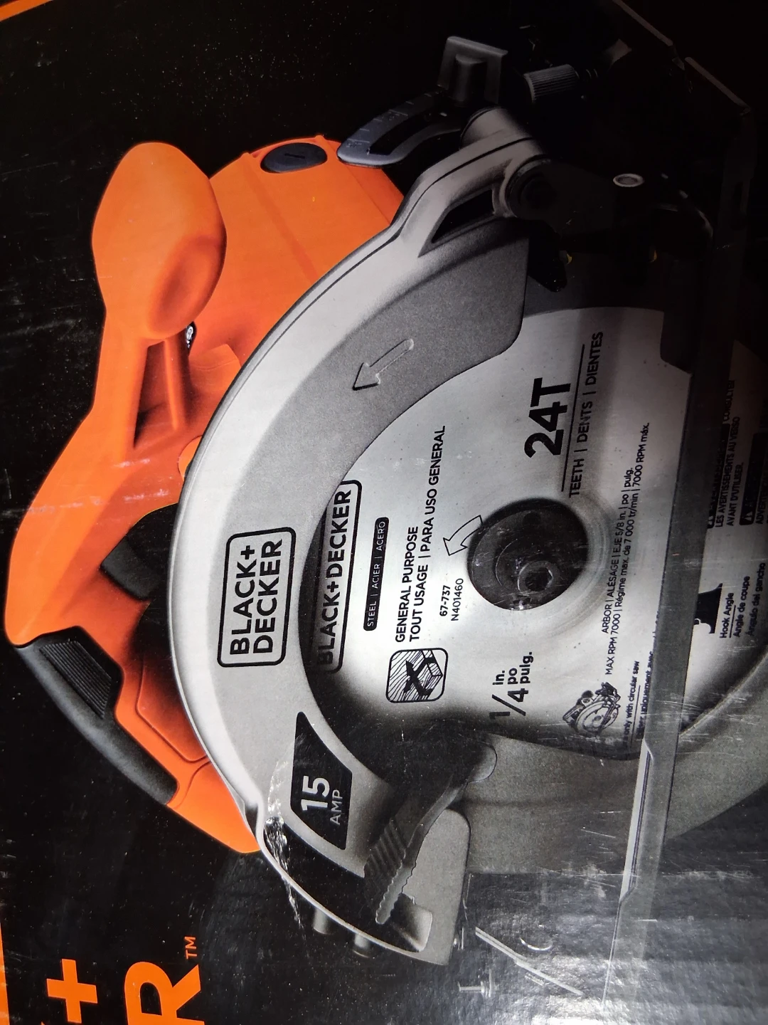 Black+Decker 15 Amp 7-1/4 inch Circular Saw - photo 3