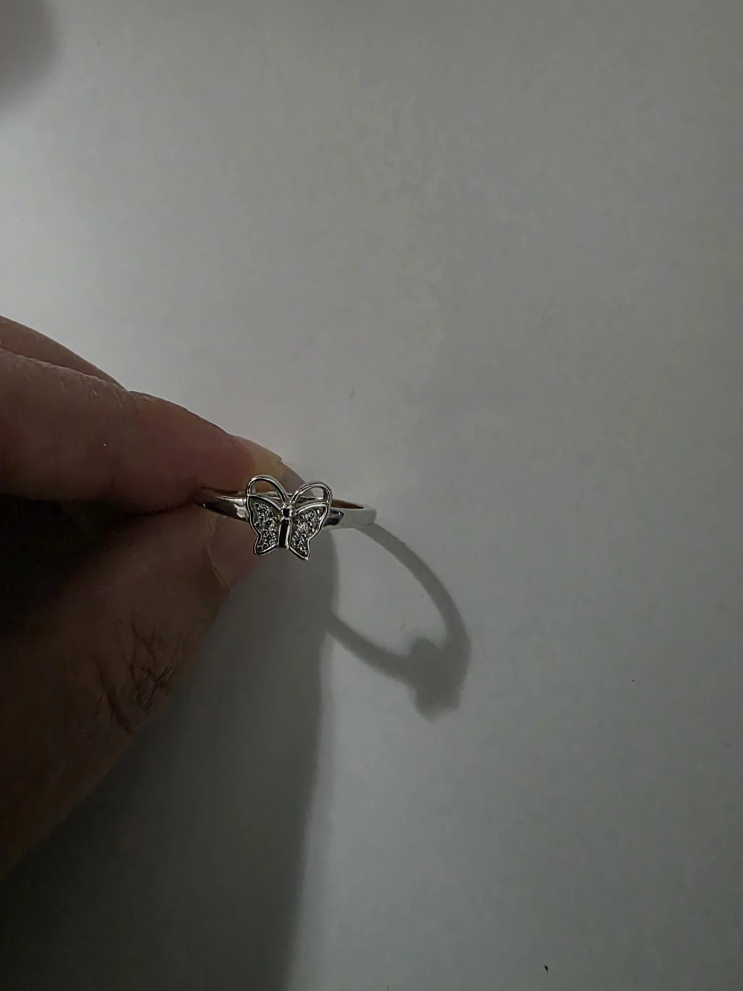 Brand New 925 Sterling Silver Butterfly Ring - Size 8 - photo 4