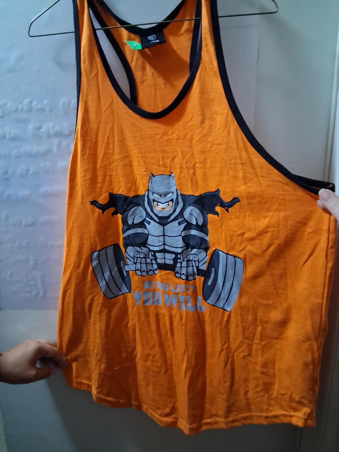 Alish Mass Muscle Gear Batman Tank Top XL
