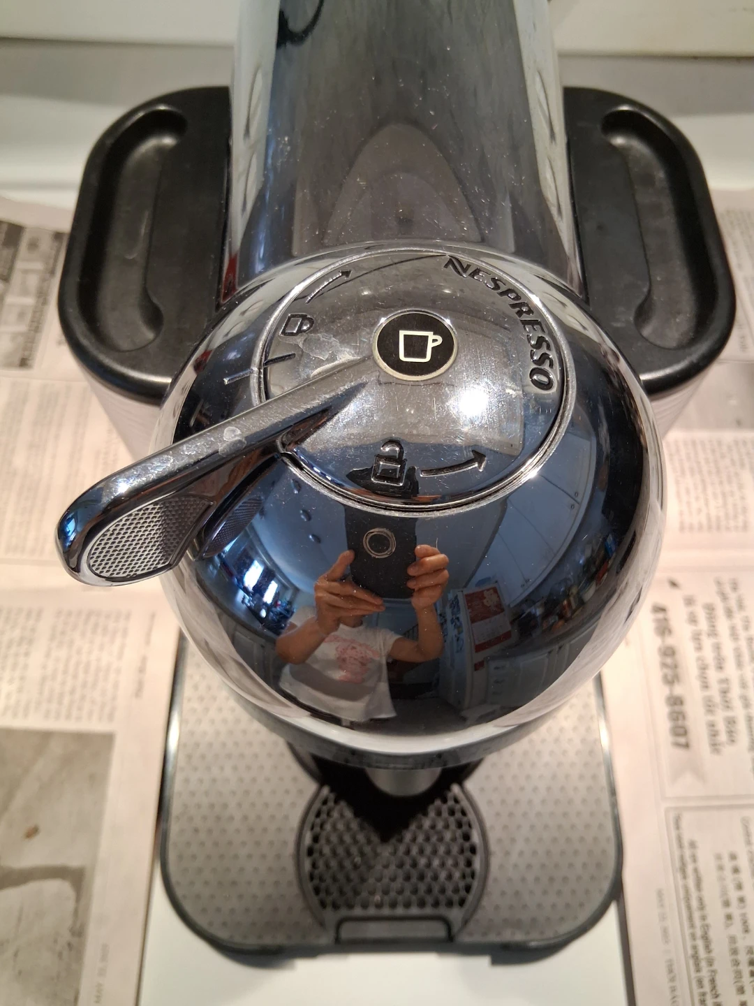 Nespresso VertuoLine Coffee Machine, parts only - photo 4