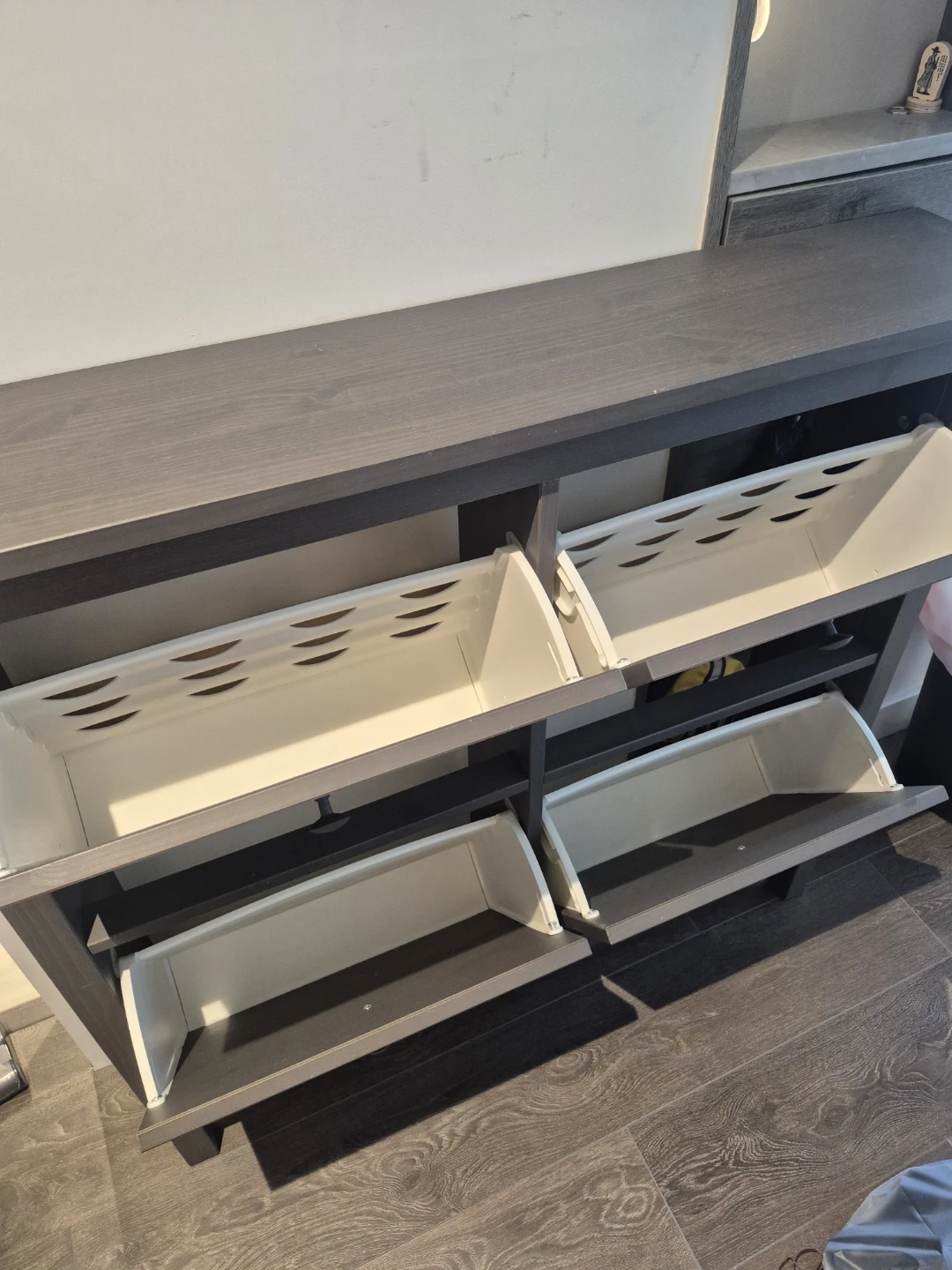 IKEA GULLABERG Shoe Cabinet – dark brown - photo 3