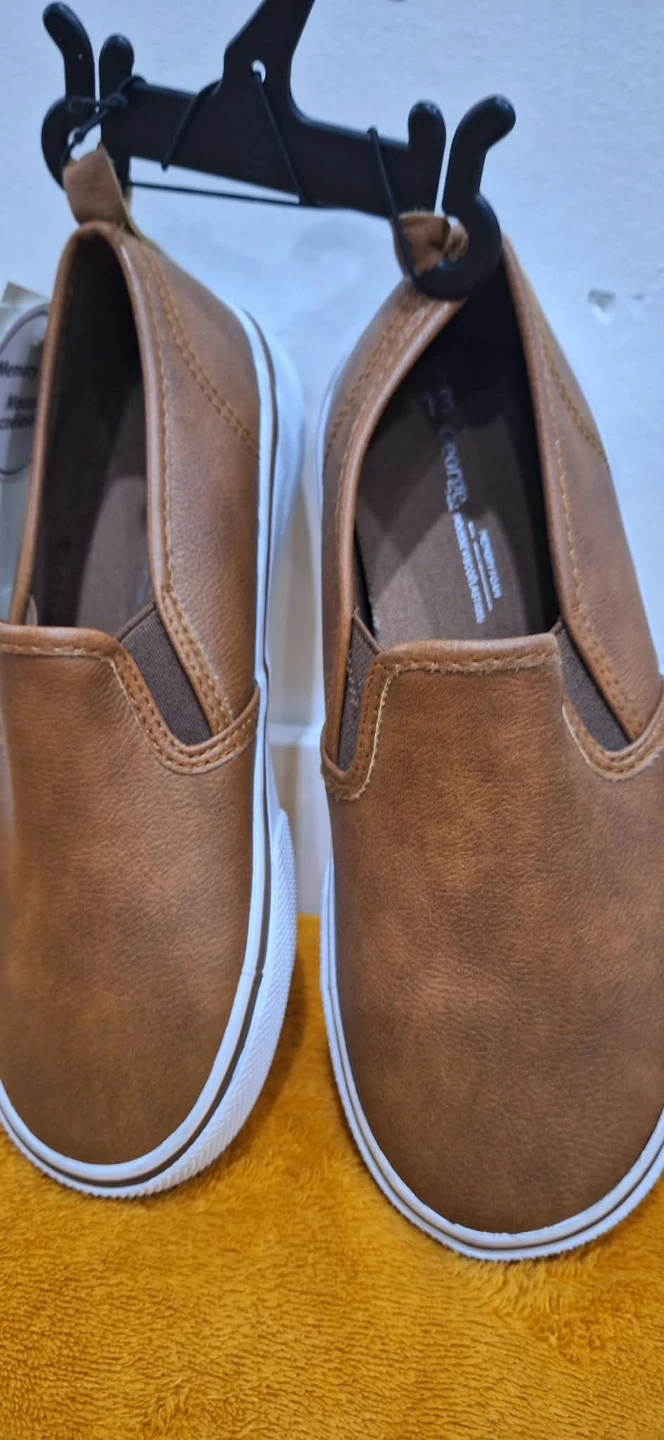 George Kids Brown Slip-On Shoes - photo 2
