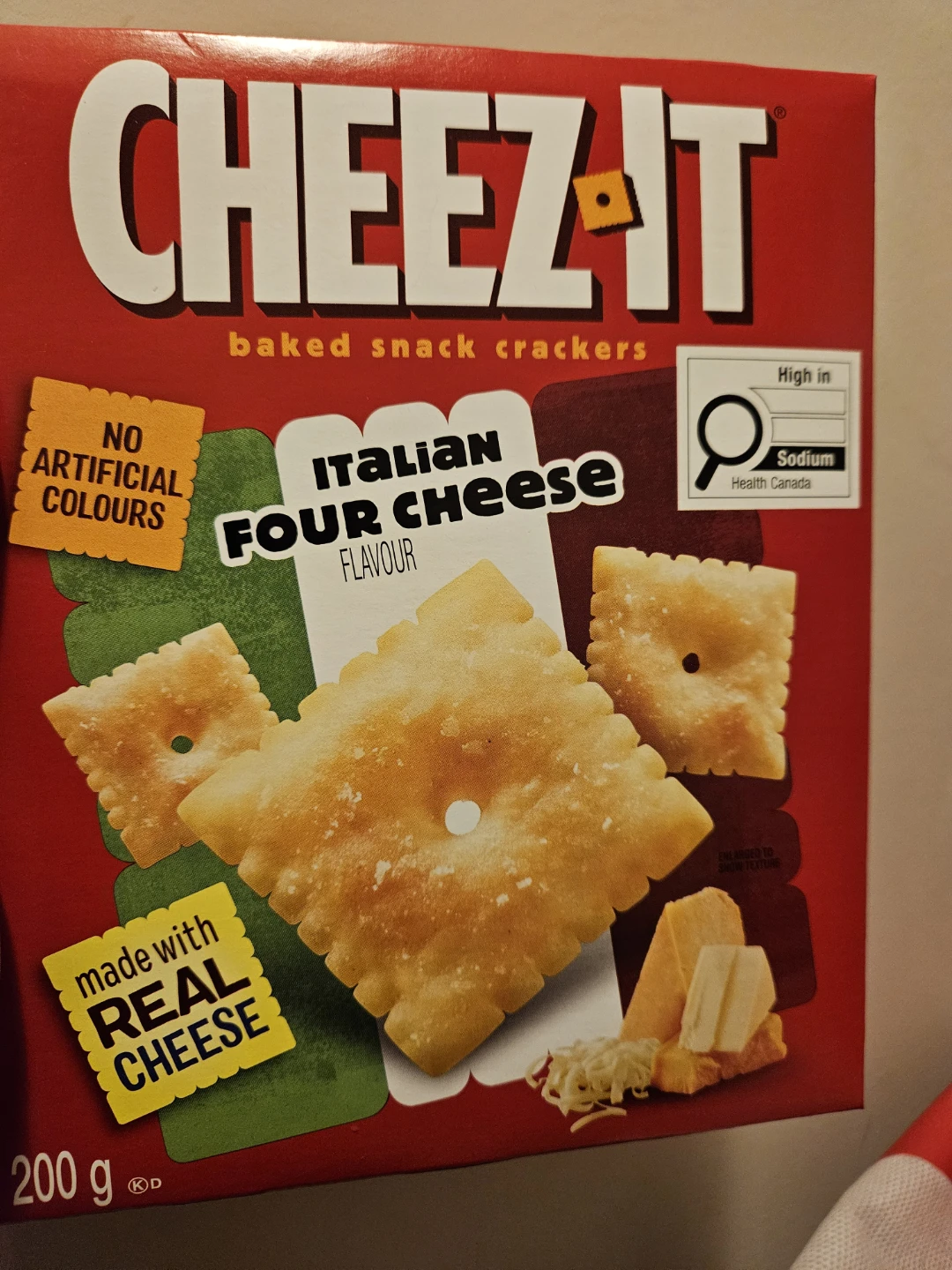 Cheez-It Italian Four Cheese Crackers 200g