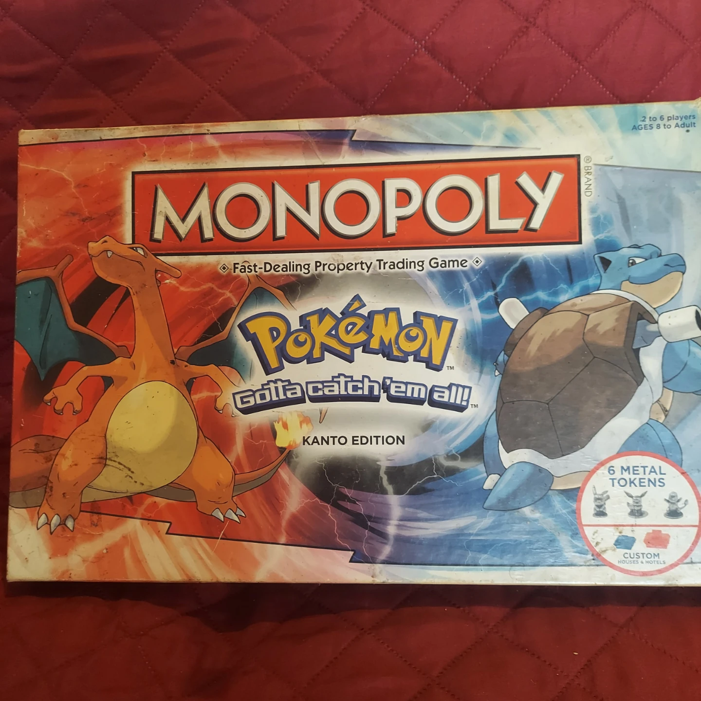 Pokemon Kanto Edition Monopoly Board Game - photo 3