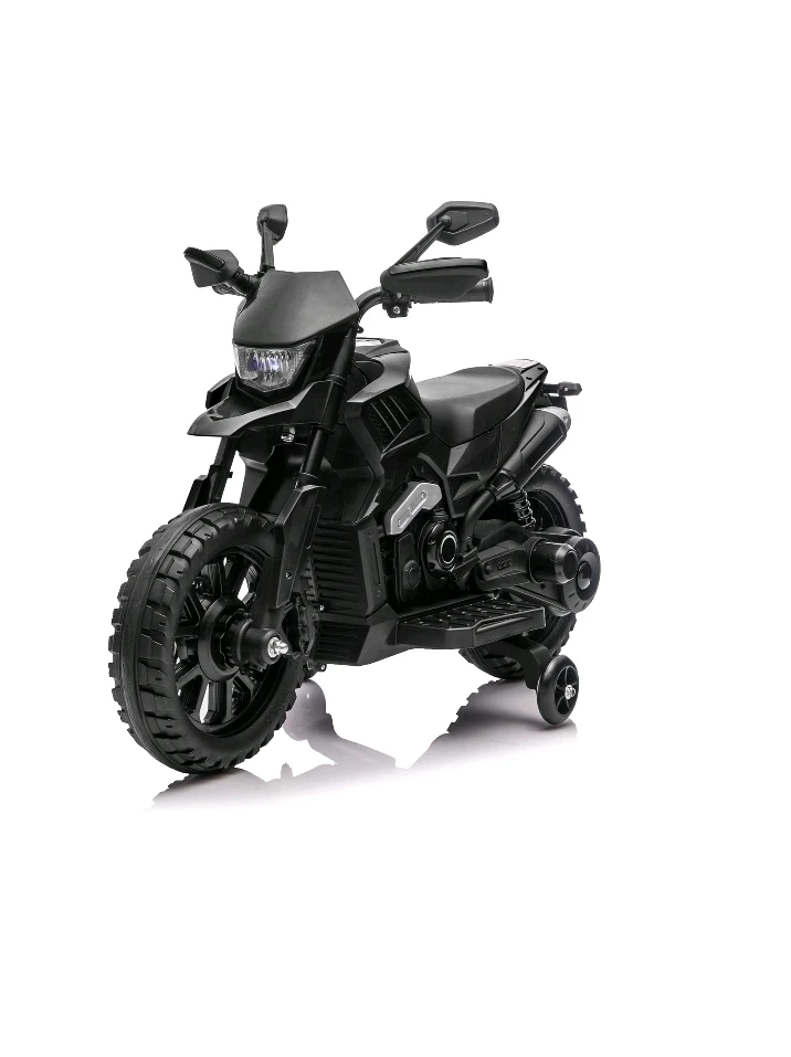 Black Kids Ride-On Motorcycle - photo 2