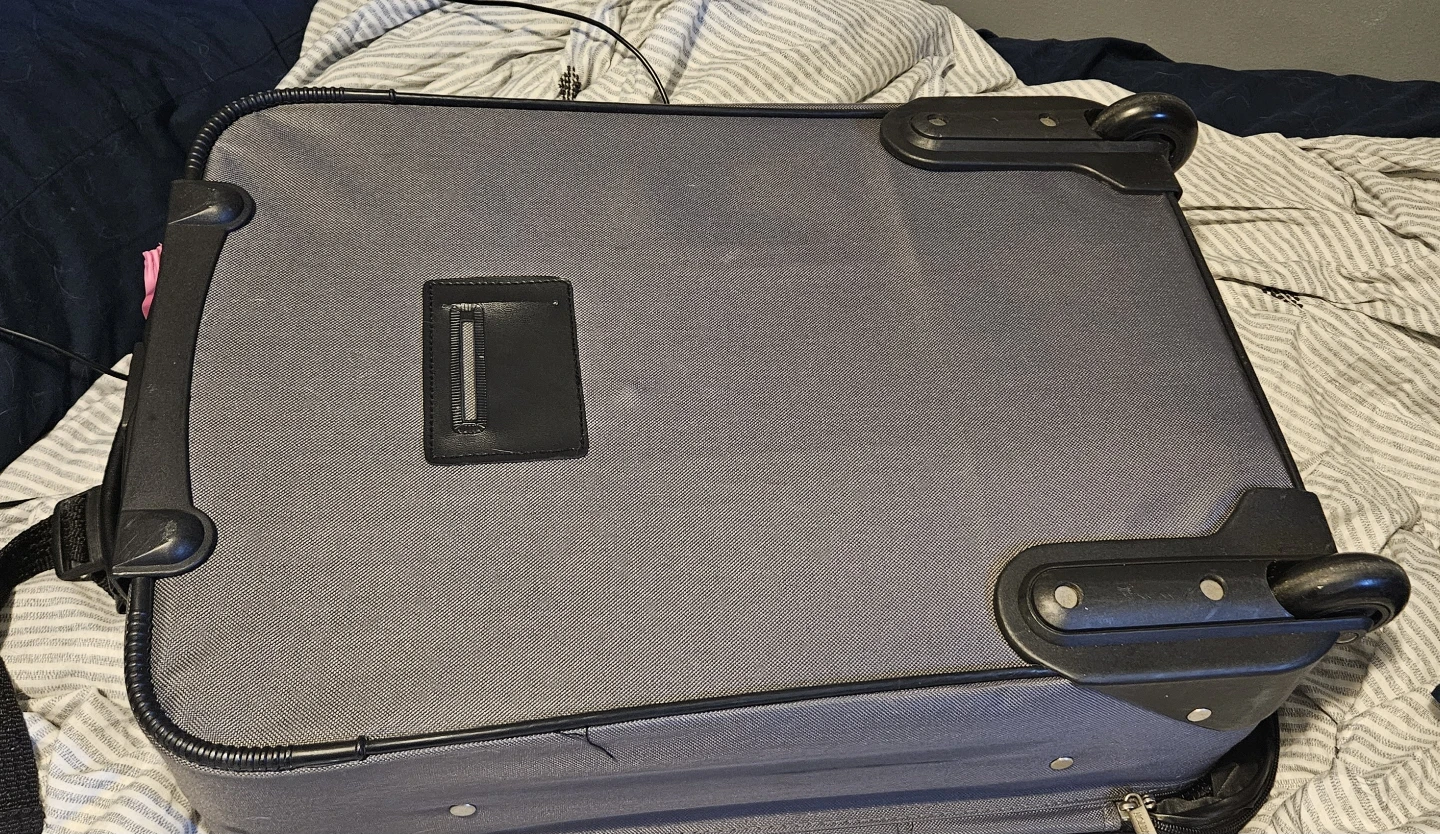 Grey Rolling Suitcase - photo 4