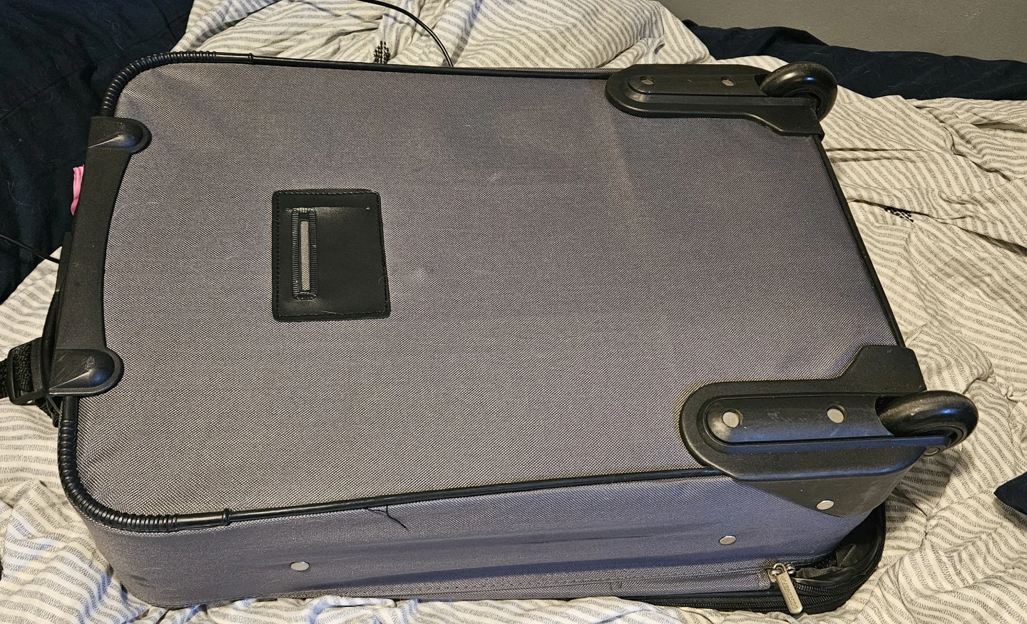 Grey Rolling Suitcase - photo 5