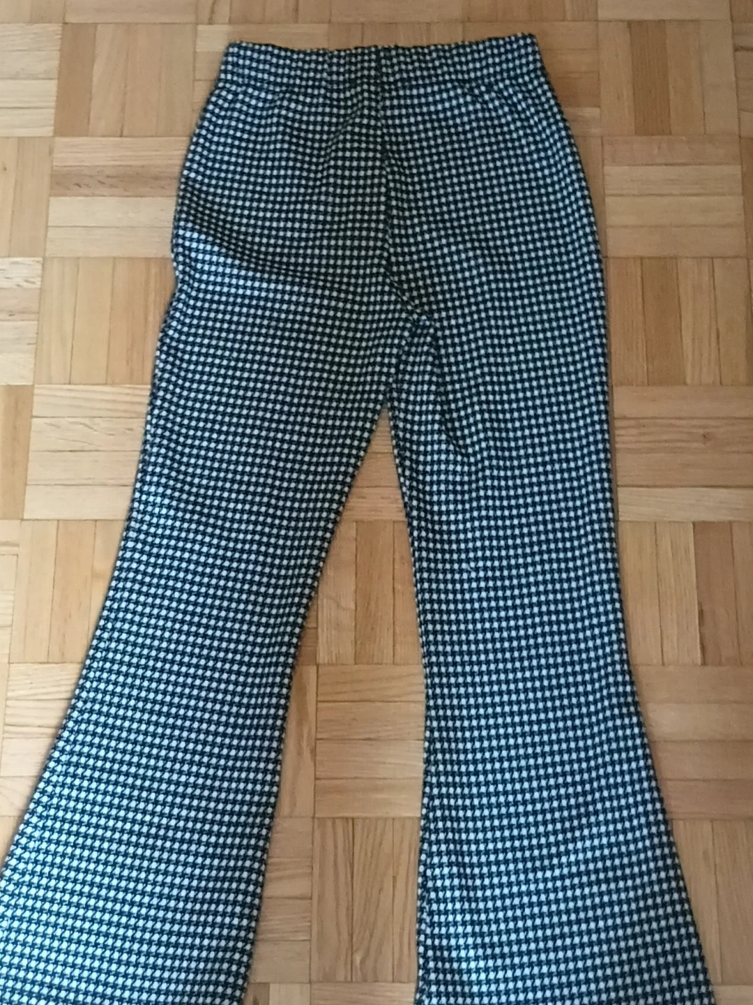 Houndstooth Flare Pants