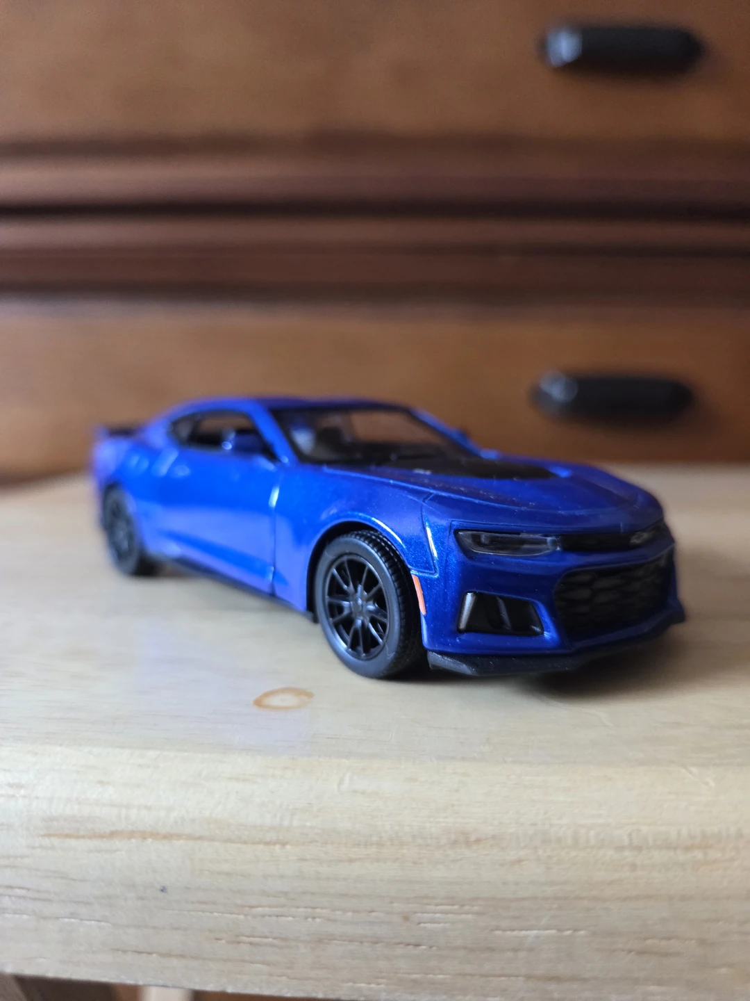 Blue Chevrolet Camaro ZL1 Scale 1/38 Toy Car