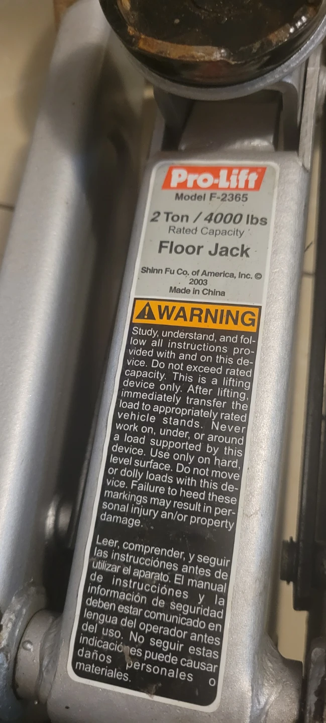Pro-Lift 2 Ton Floor Jack