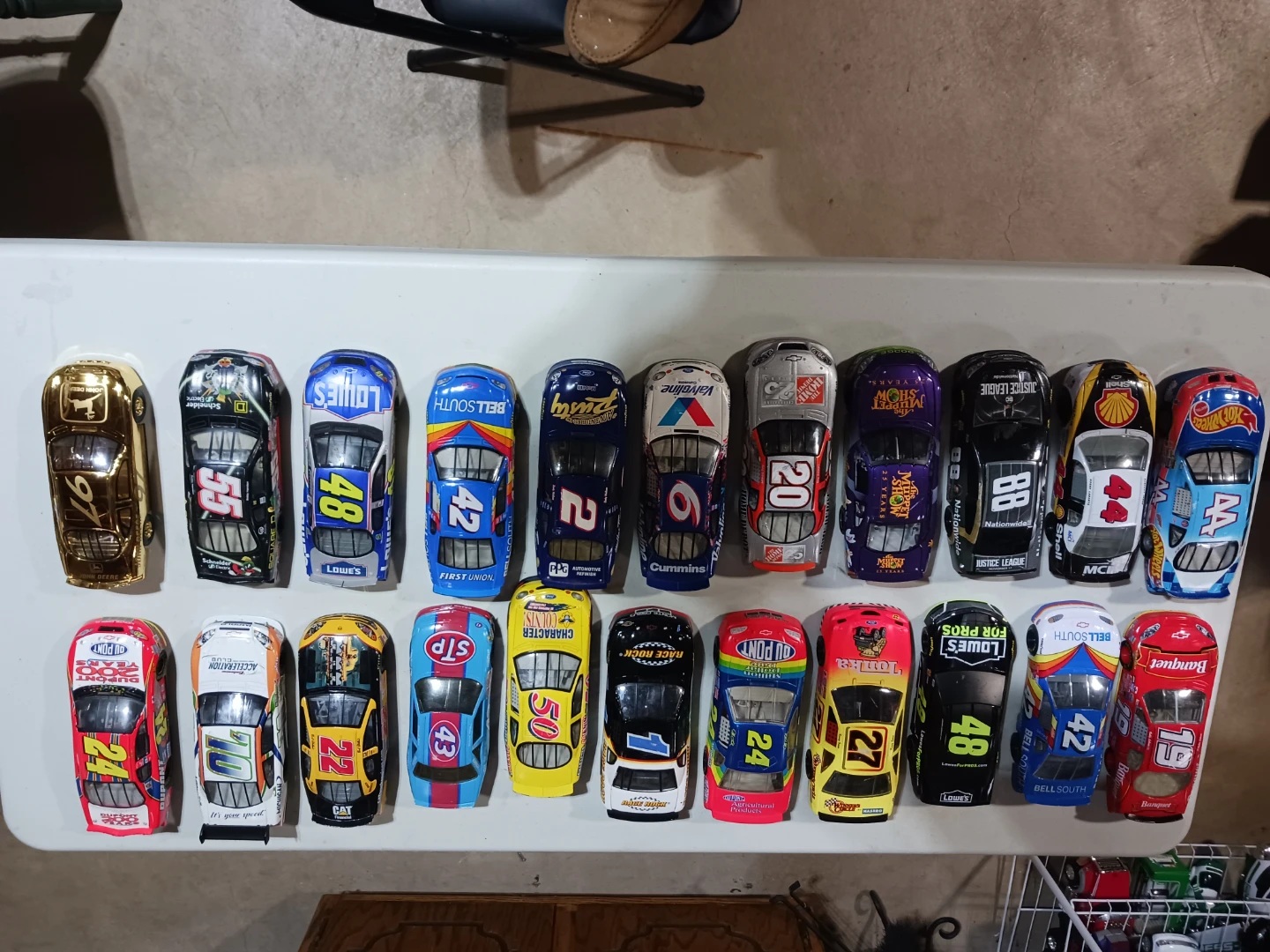 Collection of 20 NASCAR Diecast Cars