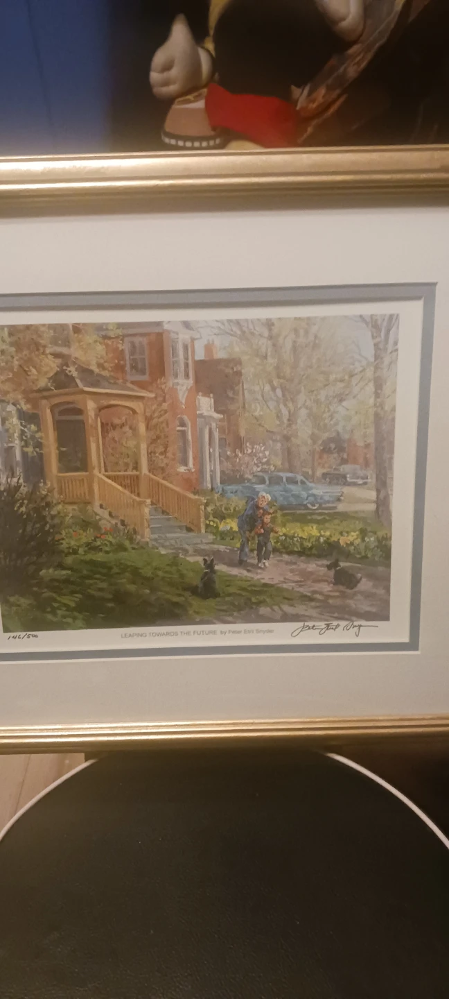 Leaping Towards the Future Print by Peter Etril Snyder - photo 2