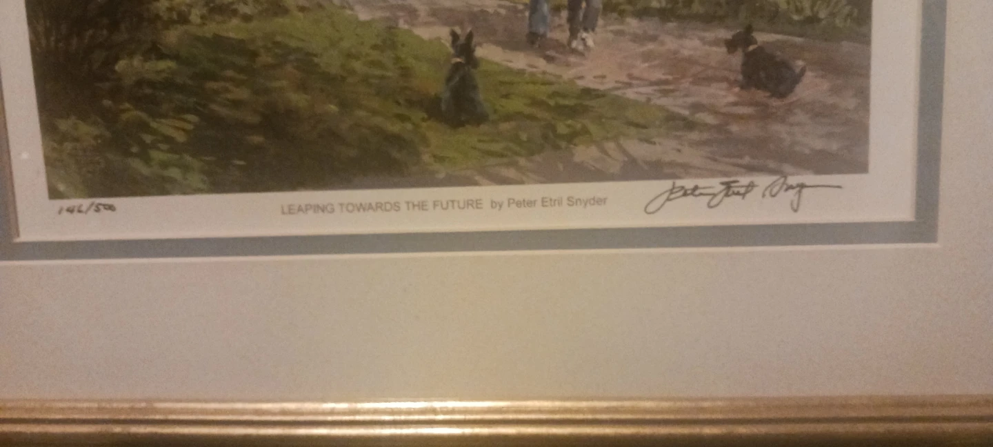 Leaping Towards the Future Print by Peter Etril Snyder - photo 5