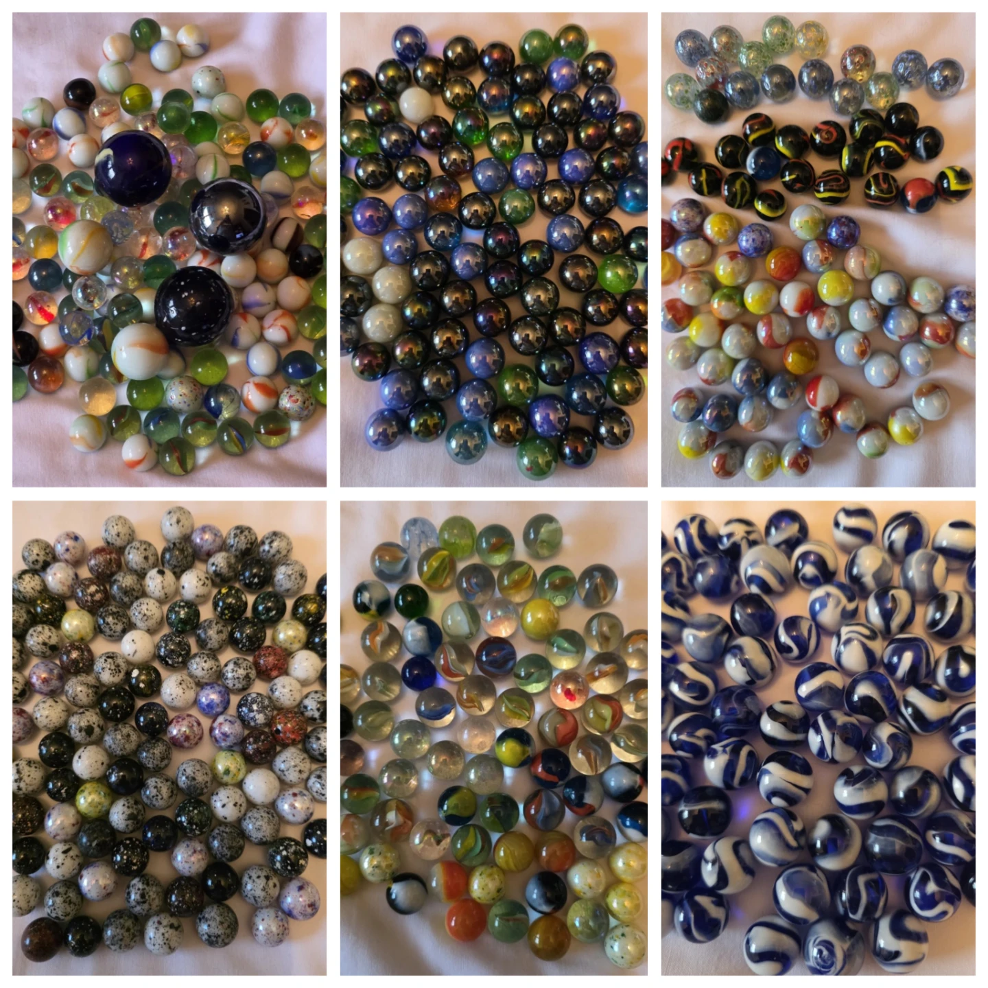 Over 550 mixed marbles $50 for all!