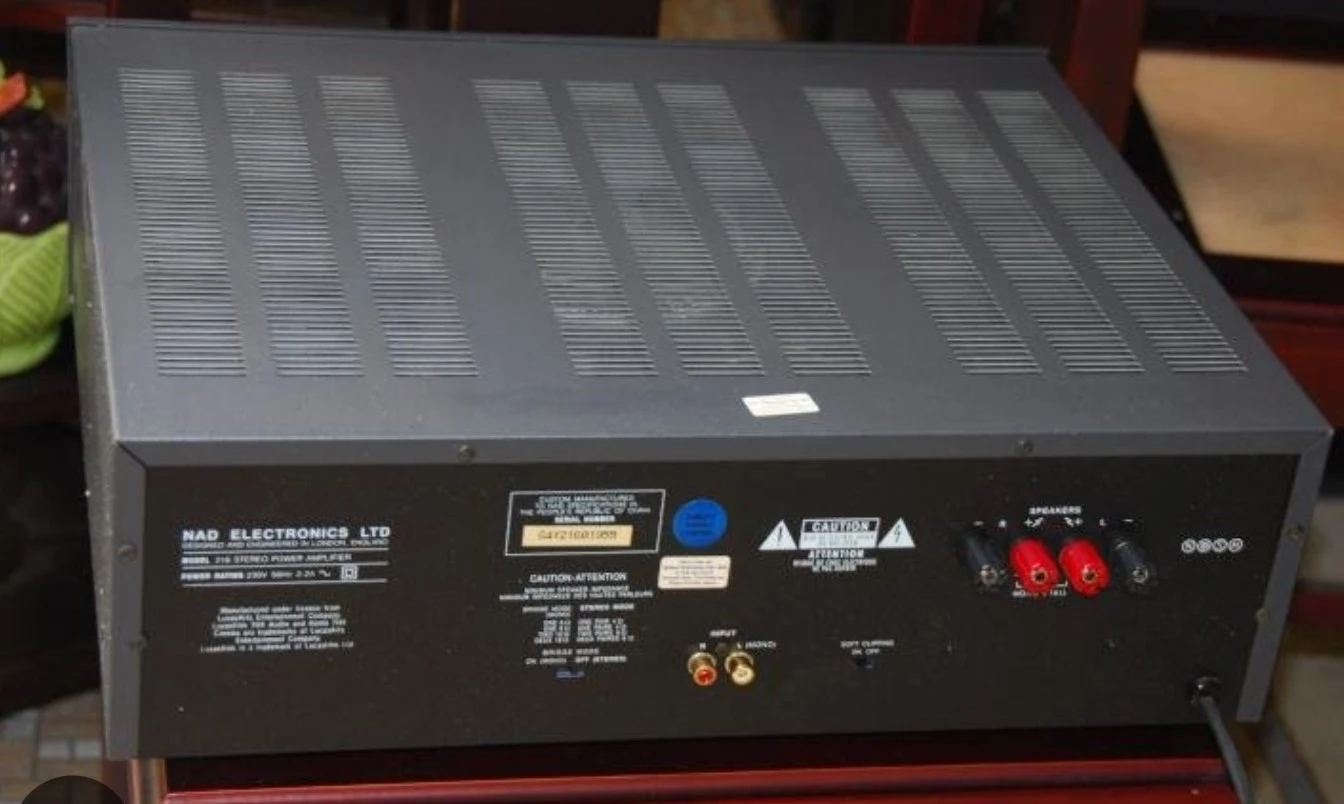 NAD Stereo Power Amplifier 216 THX - photo 2